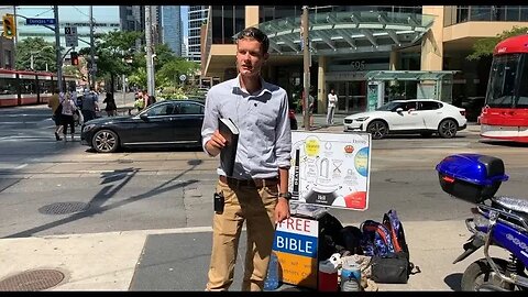 Street Preaching Toronto - All have sinned, all can be saved