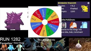 KAIZO IRONMON RACE DAY 2 VS @die-gaming777 - TYPE SELECTION WHEEL! Give him baby typings please!