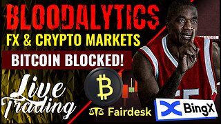 👀 Bitcoin Blocked At $43k AGAIN! | Live Algo Trading