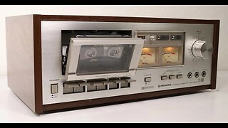 Pioneer CT-F500 Stereo Cassette Deck - Intro And Test