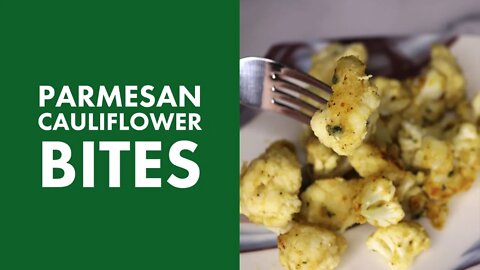 Parmesan Cauliflower Bites