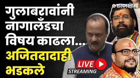 Vidhan Sabha LIVE ; नागालँडवरून राष्ट्रवादीला घेरले ; Eknath Shinde Ajit Pawar भिडले | Sarkarnama