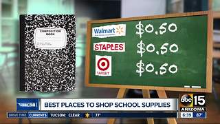 What stores have the best school supply prices?