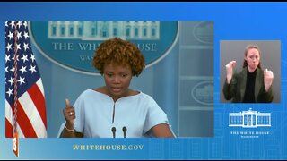 LIVE: White House Press Secretary Karine Jean-Pierre is live...