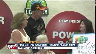 $90M Colorado Powerball winner claims prize