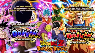 DBZ Dokkan Battle: Dokkan Fest SS3 Goku & Hirudegarn Ticket Banner Summons