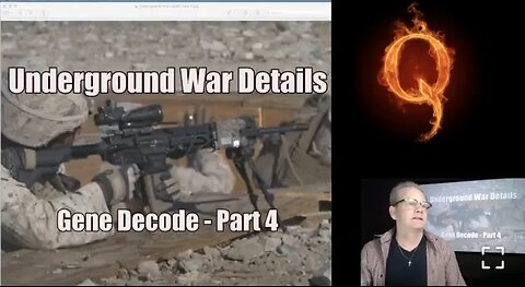 THE INVISBLE WAR, Underground War Details! Gene Decode: Part 4 - Colorado, Kansas