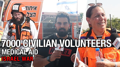 Meet the volunteer medics selflessly saving Israeli lives