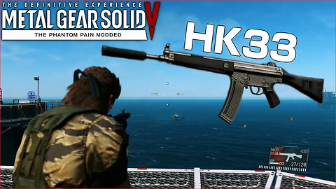 HK33 Showcase (ZETA Mod) - Modded Metal Gear Solid 5