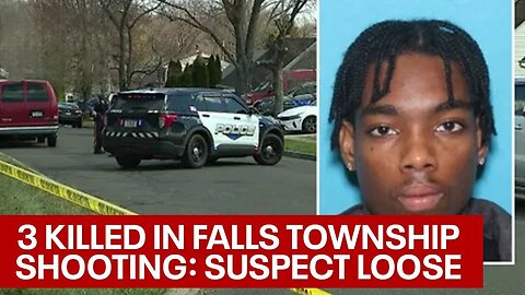 Falls Township shooting: 3 dead suspect at large, Bucks Co. parade canceled