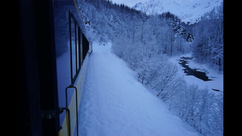 Alaska Railroad from Fairbank to Anchorage