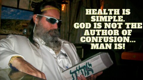 Pillars of Health To Simply Your Life... Biblically Smart Part 1...