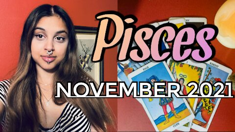 Pisces November 15-19 2021|Are You Allowing Fear To Block Out A Solution?- Pisces Weekly Tarot Read