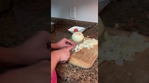 Slicing onions feels great for the 👂 not so much for the 👀 lol #fyp #asmr #asmrtist #asmrtiktok