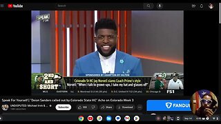 COLORADO ST COACH DISRESPECTS COACH PRIME !!!! HE RESPONDS "ITS PERSONAL"