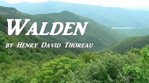 WALDEN by Henry David Thoreau FULL AudioBook Part 1 of 2 Greatest Audio Books1