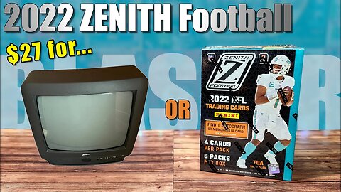 ZENITH is more than old TVs | 2022 Zenith Football Blaster Box - The retail set no one asked for!