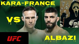 UFC VEGAS 74 KARA-FRANCE VS ALBAZI FULL CARD PREDICTIONS AN ALL MY BETS FOR THE CARD #freebets #ufc