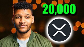 Holding 20,000 #XRP Is My Goal Right Now! || Super Bullish on Ripple XRP