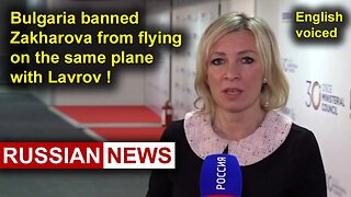 Bulgaria banned Zakharova from flying on the same plane with Lavrov! Russia, OSCE