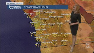 ABC 10News Pinpoint Weather with Meteorologist Leah Pezzetti