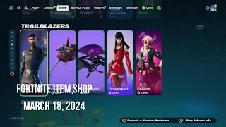 Fortnite Item Shop|March 18, 2024