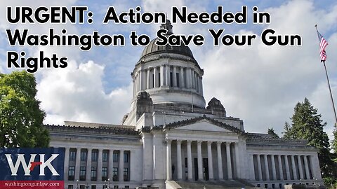 URGENT: Action Needed in Washington to Save Your Gun Rights
