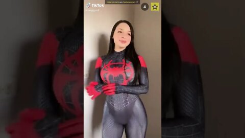 Rate the Girls: Best Spiderwoman Spidergirl TikTok Cosplay Contest #2d (Spiderman) 🕷💖