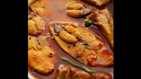 Begun Ilisher Jhol Hilsa Fish Curry 2 Ways, #trendyfoodworldwide