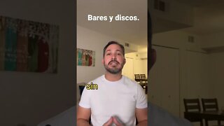 Bares y discotecas.