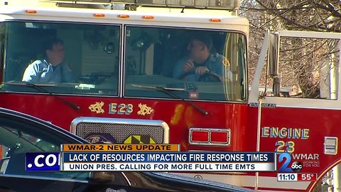 Union says public safety at risk when fire engines taken out of service
