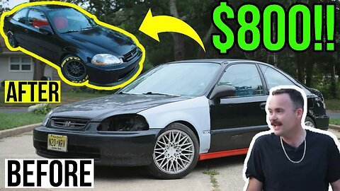 Transforming A Subscribers Car In 10 mins!! (Budget Build)