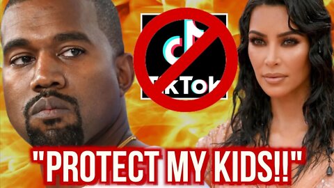 Should KANYE Be ALLOWED To STOP KIM From Putting Kids on TikTok?! #kanyewest #kimkardashian