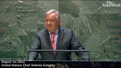 United Nations | UN Chief Warns "Humanity Is a Miscalculation Away from Nuclear Annihilation," China Warns US Against Pelosi's Taiwan