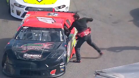 Fists fly between late model stock car drivers at Martinsville race: 'I started Mike Tyson-ing his