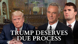 "Trump Deserves Due Process." — RFK Jr. on Real America's Voice with Charlie Kirk | #Shorts