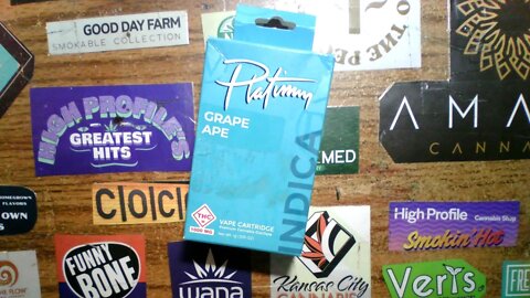 Platinum Vape Terp Cart from High Profile Dispensary- Review #platinumvape #highprofile