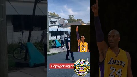 Spreading Smiles and Building Bridges: Police Join Kids for an Epic Street Basketball #police #viral