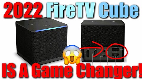 All-new 2022 Fire TV Cube Is A Game Changer! Wi-Fi 6E, USB Port, Ethernet Port, 4K Ultra HD