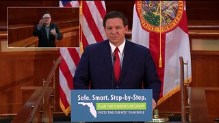 Gov. DeSantis supports Florida parents having choice between in-person or virtual learning | Press Conference