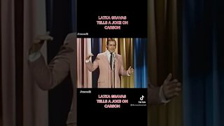 Latka Gravas tells a joke on Carson #andykaufman #onoedit #taxi #latka #latkagravas #jimcarrey