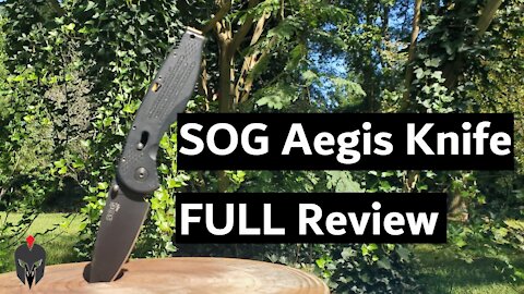 Full SOG Aegis Folding Knife Review, Best EDC Carry Knife!