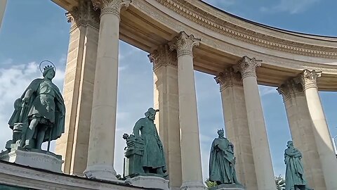 Budapest Hungary | Millennium Monument #budapest #hungary #travel