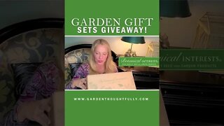 Garden Gift Sets Giveaway! #shorts