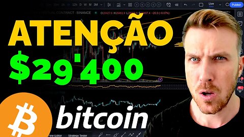 BITCOIN ATENÇÃO NOS $29'400