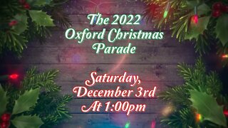 Oxford Christmas Parade Promo 2022
