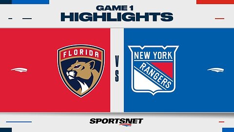 NHL Game 1 Highlights Panthers vs. Rangers - May 22, 2024