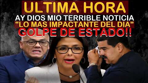 🔴SUCEDIO HOY! URGENTE HACE UNAS HORAS! "LO MAS IMPACTANTE DEL DIA" - NOTICIAS VENEZUELA HOY