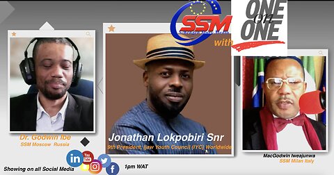 SSM One On One Jonathan Lokpobiri Snr,