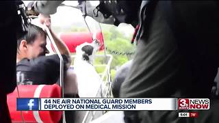 Helping Houston: Nebraska Air National Guard members deployed on medical mission